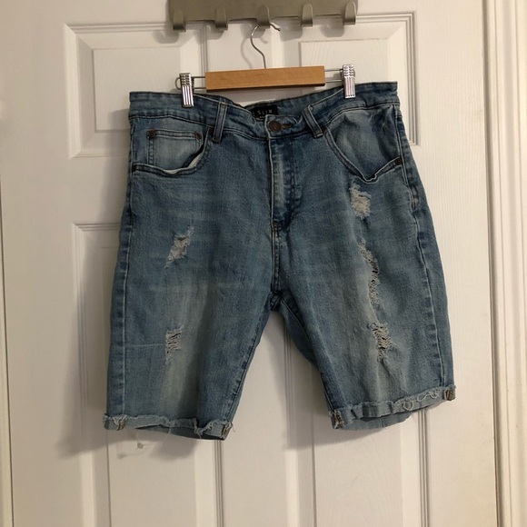 Urban Heritage Denim Shorts - Picture 1 of 6